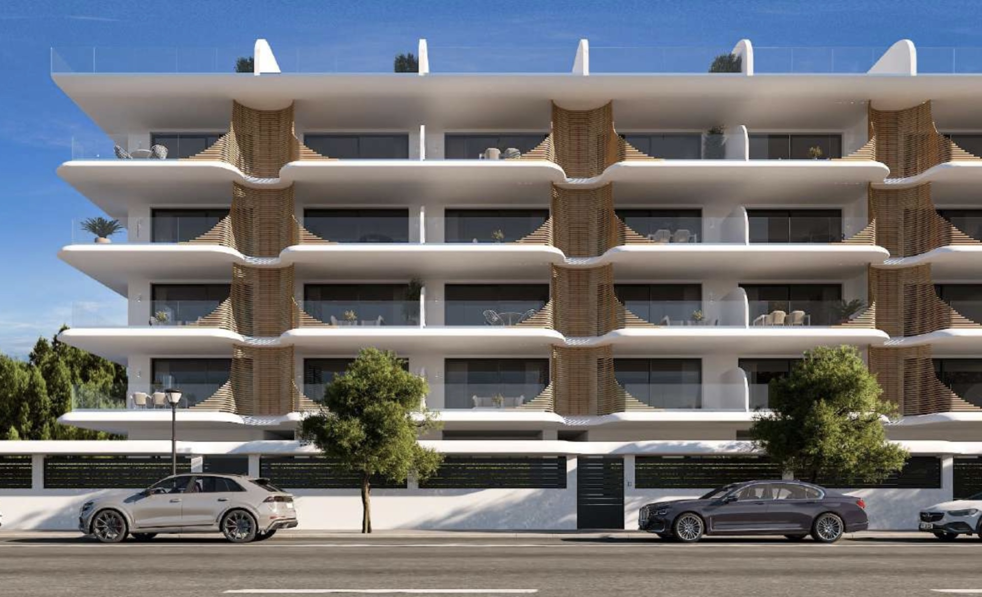 Modern property in real estate.