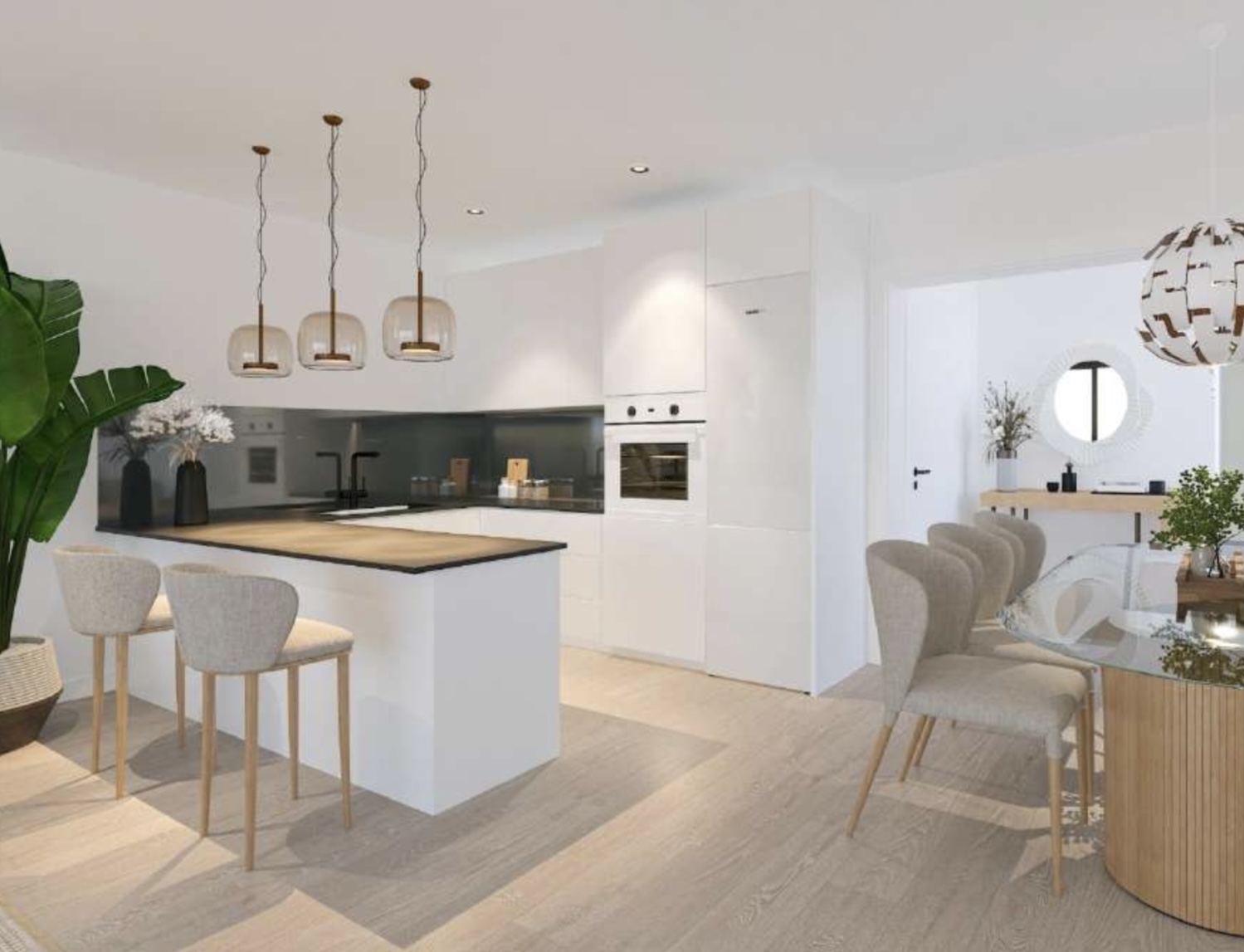 Property for sale with real estate view.