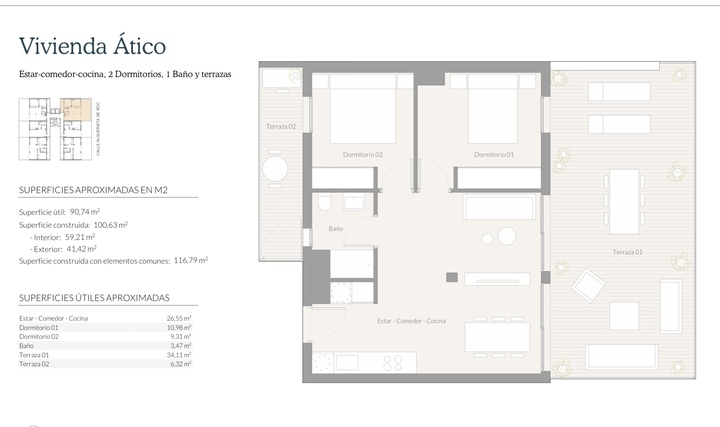 Property for sale - real estate view.