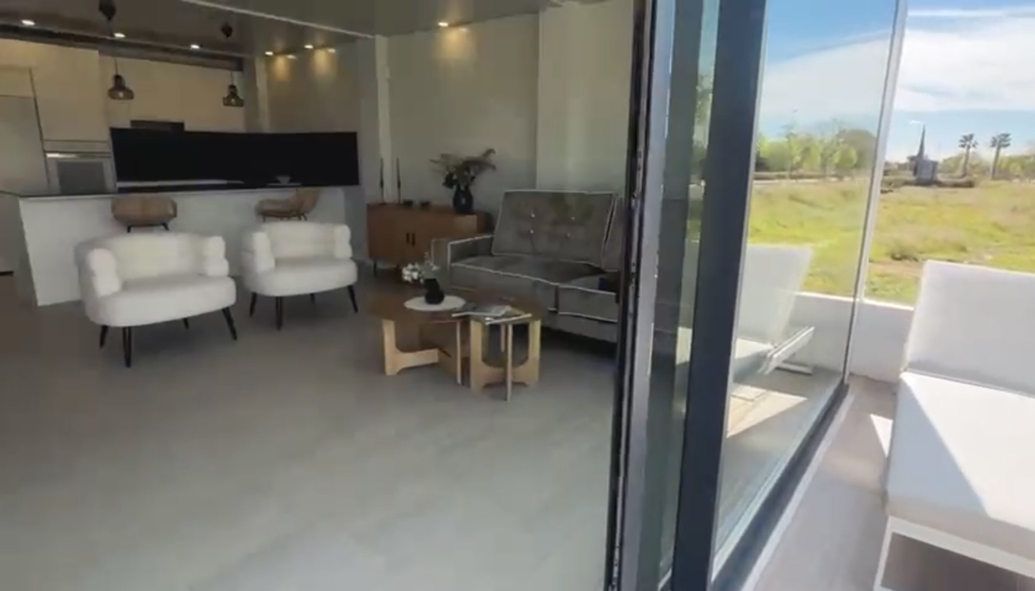 Modern property in real estate.
