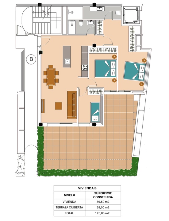 Modern property with real estate view.