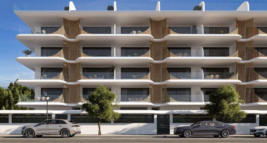 Modern property in real estate.