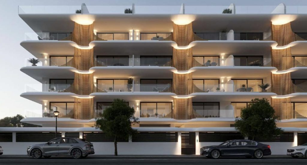 Modern property in real estate.