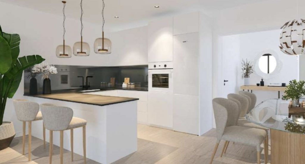 Property for sale with real estate view.